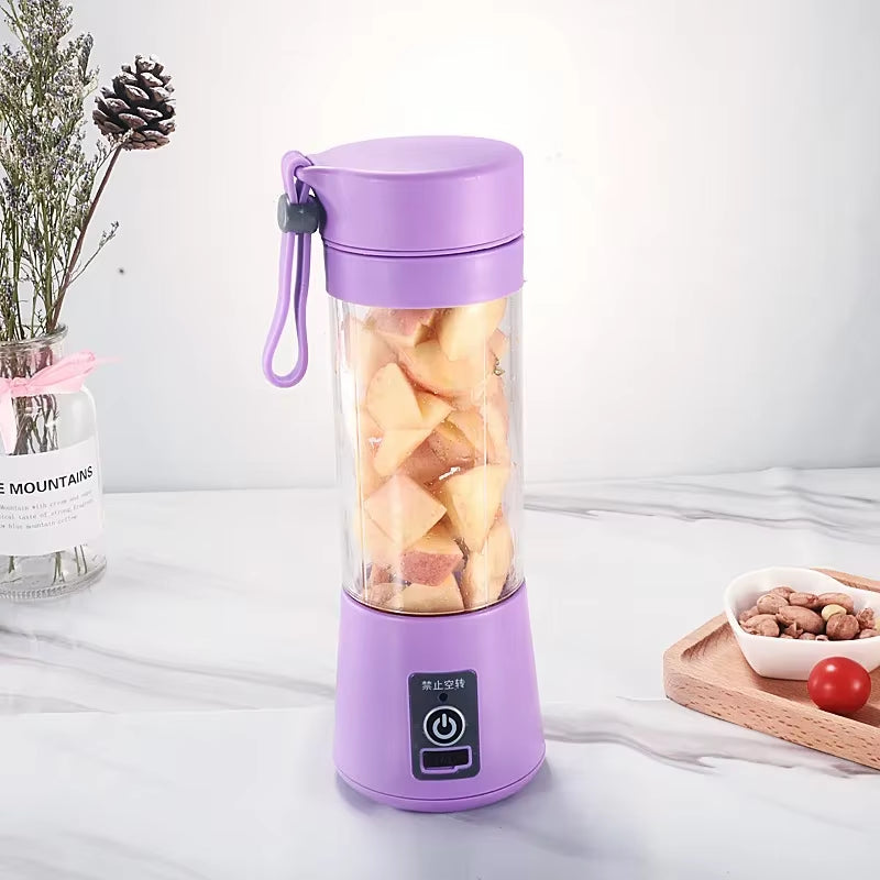 Electric Juicer Fruit Milkshake Mixers Juicers Cup Rechargeable USB Multifunction Automatic Small Electric Juicer