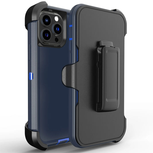 3 in 1 Heavy Duty Armor Shockproof + Belt Clip Case for Iphone 16 14 13 12 11 15Pro MAX 12/13 MINI XSMAX XR X XS SE 6 7 8 PLUS