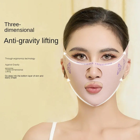 Double chin reducer, V Shaper Facial Slimming Bandage ,Relaxation Lift up Belt, Shape, Lift Reduce Double Chin Face Thinning Band Massage 